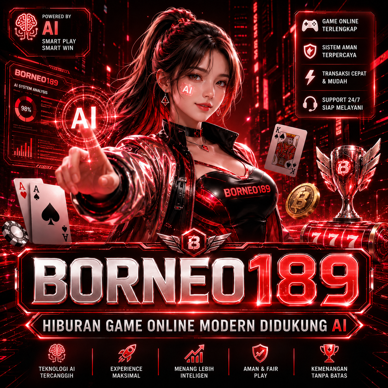 BORNEO189: Pusat Hiburan Digital Borneo by Hey siriusly
